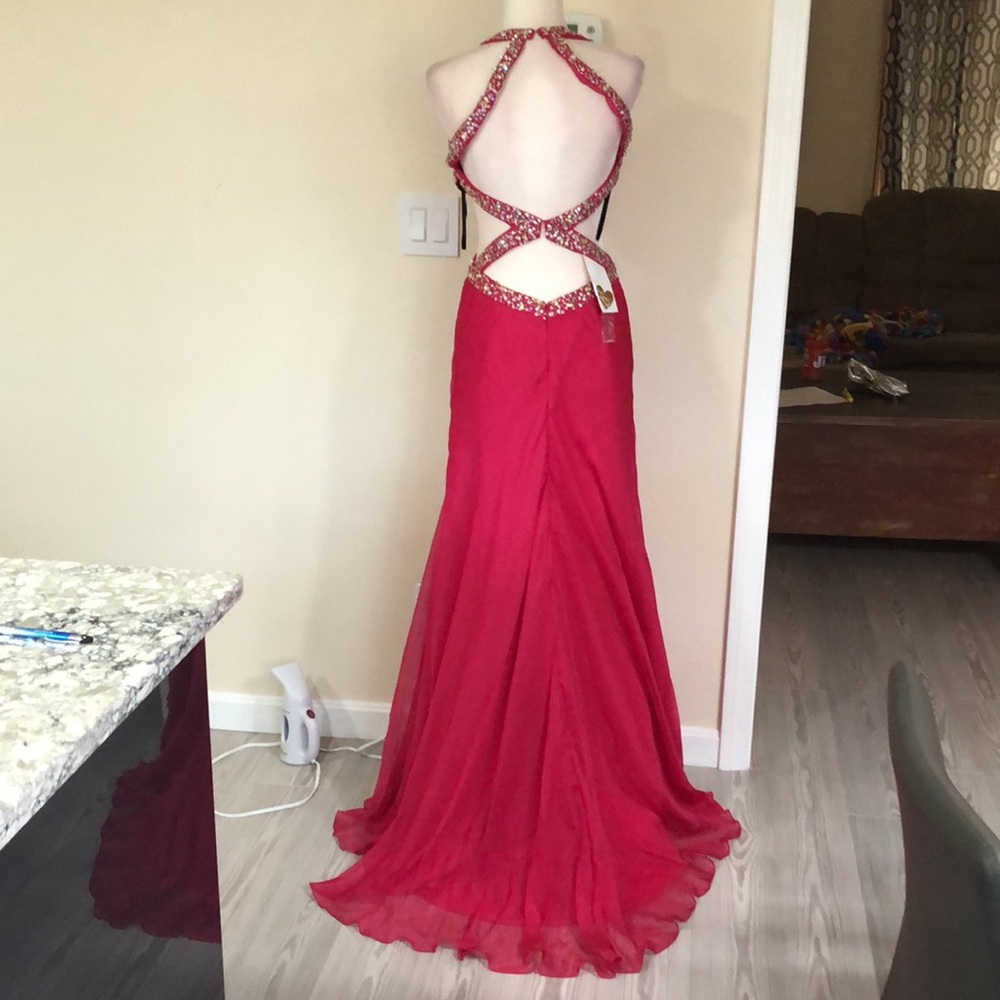 Fuchsia chiffon - Picture 4 of 11
